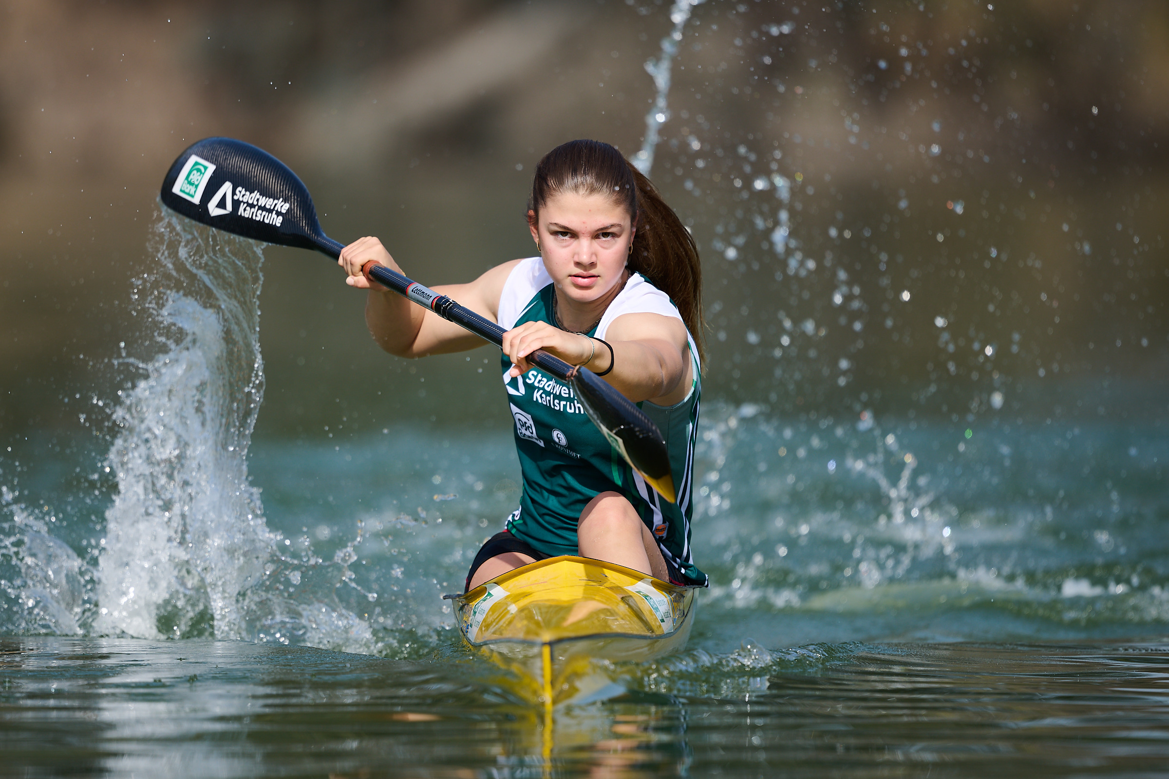 Jette Brucker kann sich 2023 im dritten Jahr in Folge für die Junioren Nationalmannschaft qualifizieren - auf so eine Konstante am Anfang der internationale Karriere können nicht viele Athlet*innen schauen.