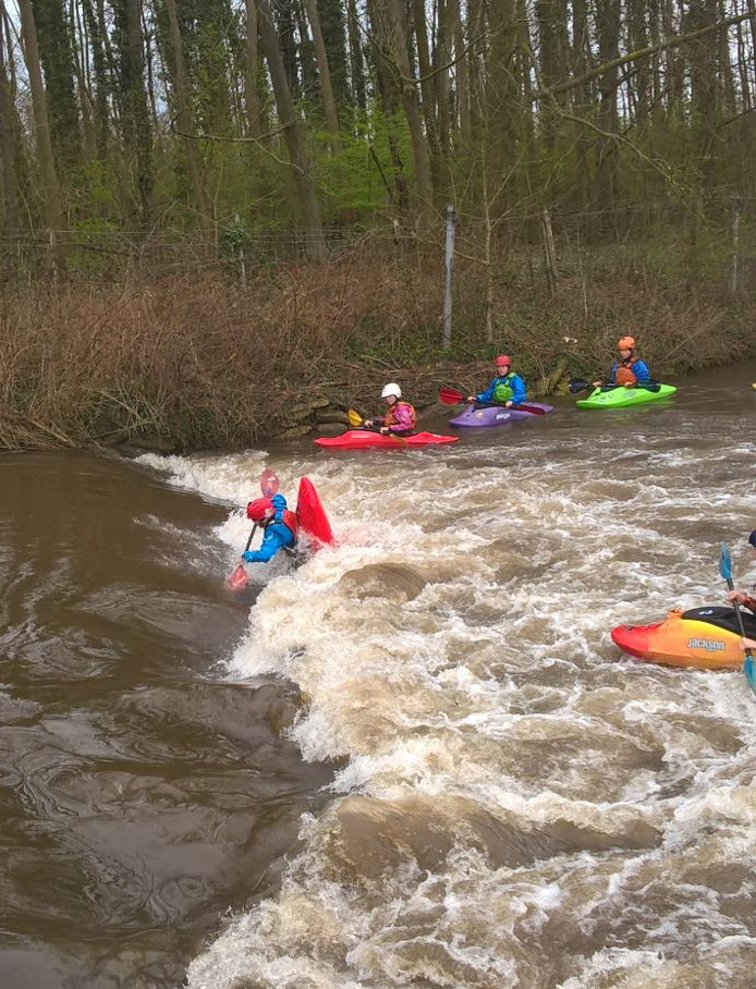 Training am Wiesenwehr