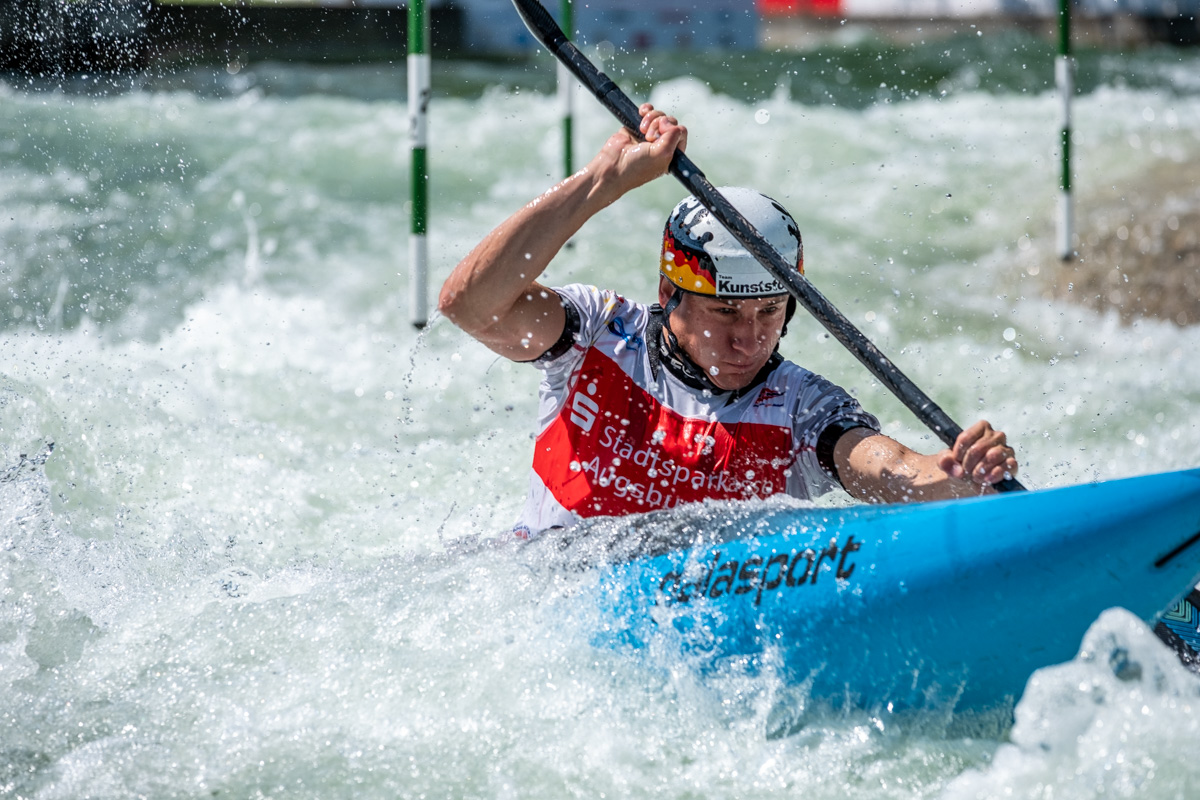 Fabian Schweikert in Aktion