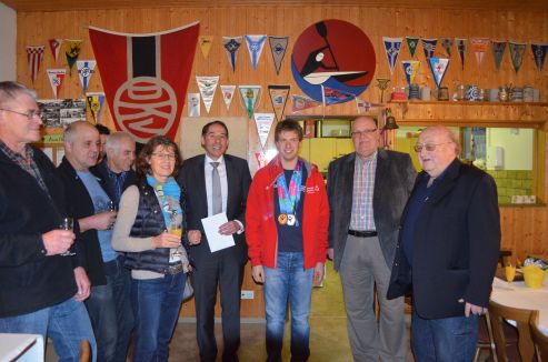Sportlerehrung Alexander Schneider. (C) Michael Bender, WZ HDH